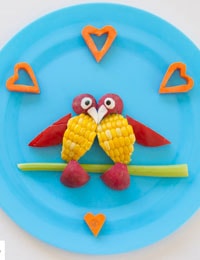 Valentine’s lovebirds