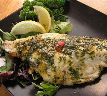 Grilled snapper with chermoula Grilled snapper with chermoula
