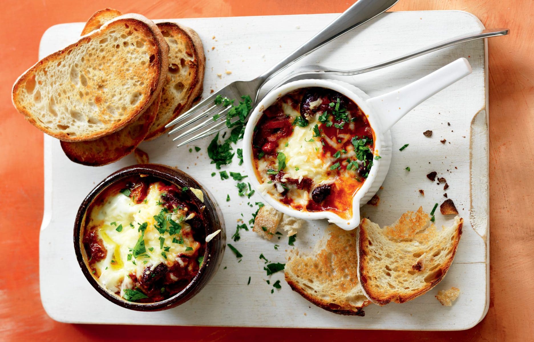 Baked eggs