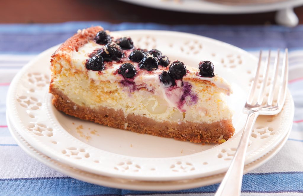 Baked lemon cheesecake Baked lemon cheesecake