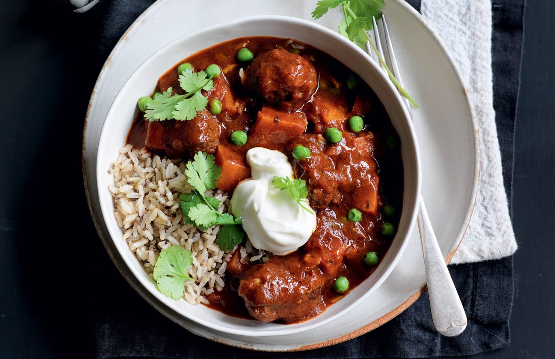 Beef and tomato curry
