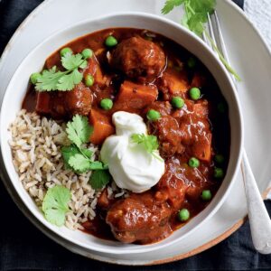 Beef and tomato curry