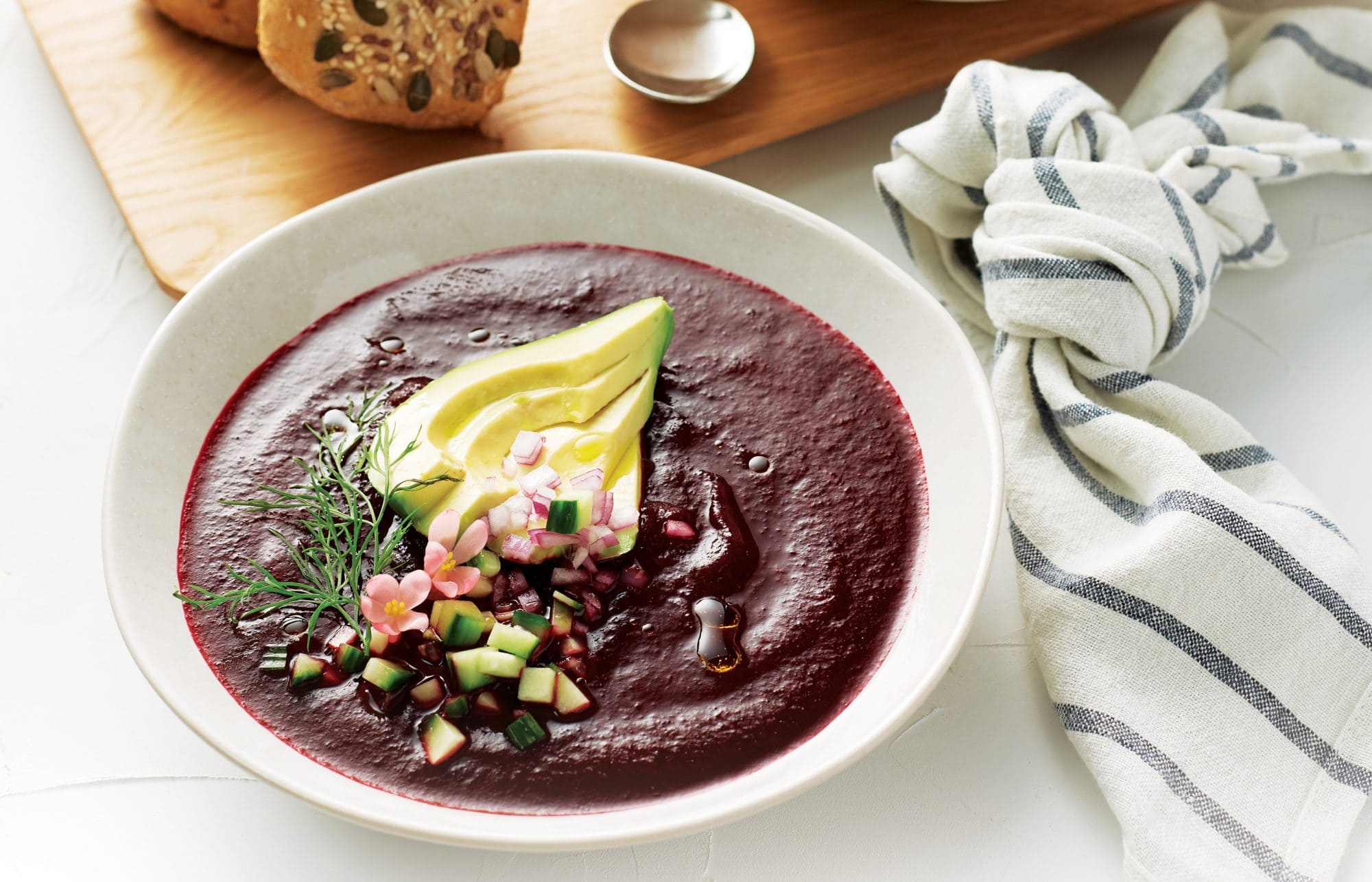 Beetroot gazpacho