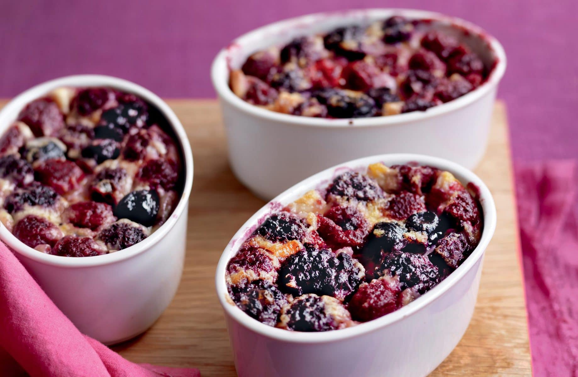 Berry clafoutis
