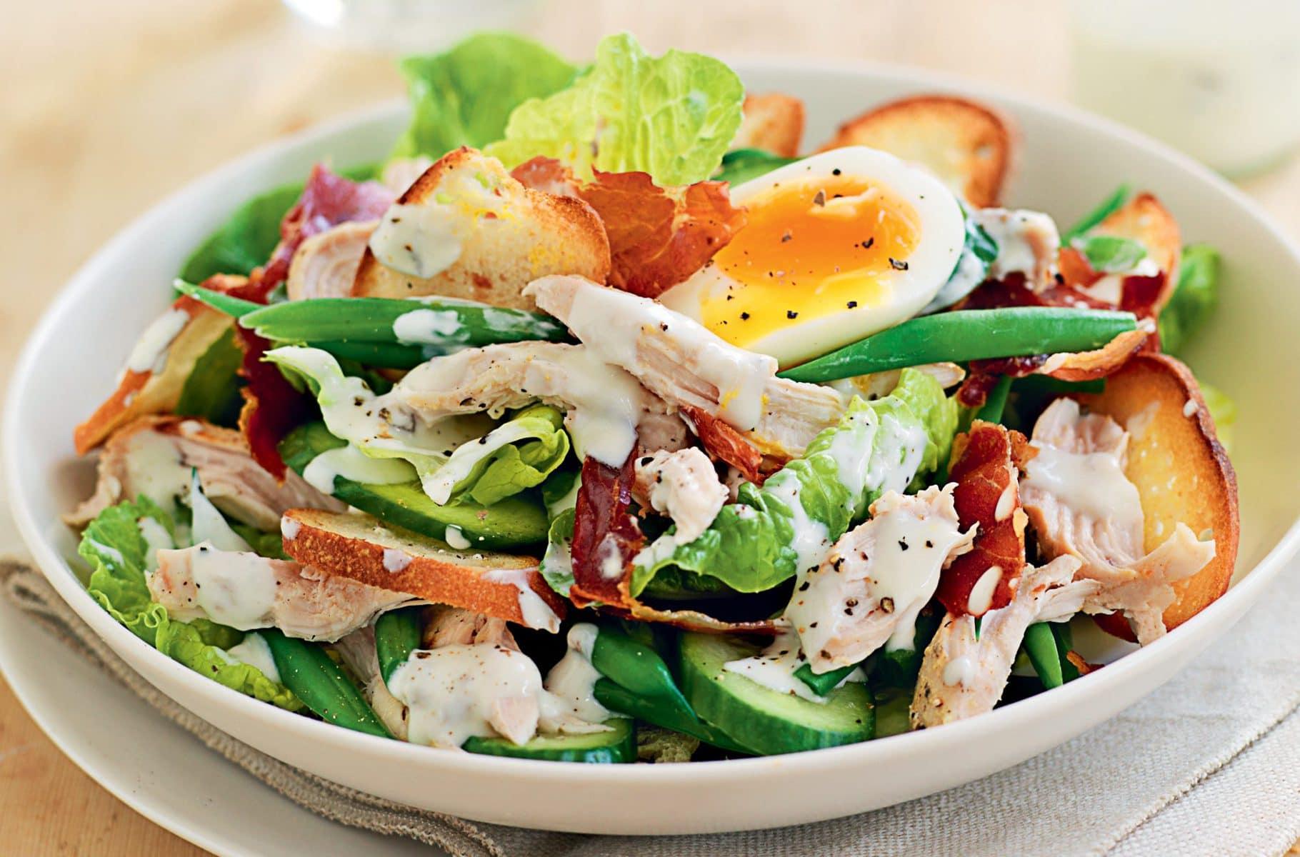 Chicken Caesar salad