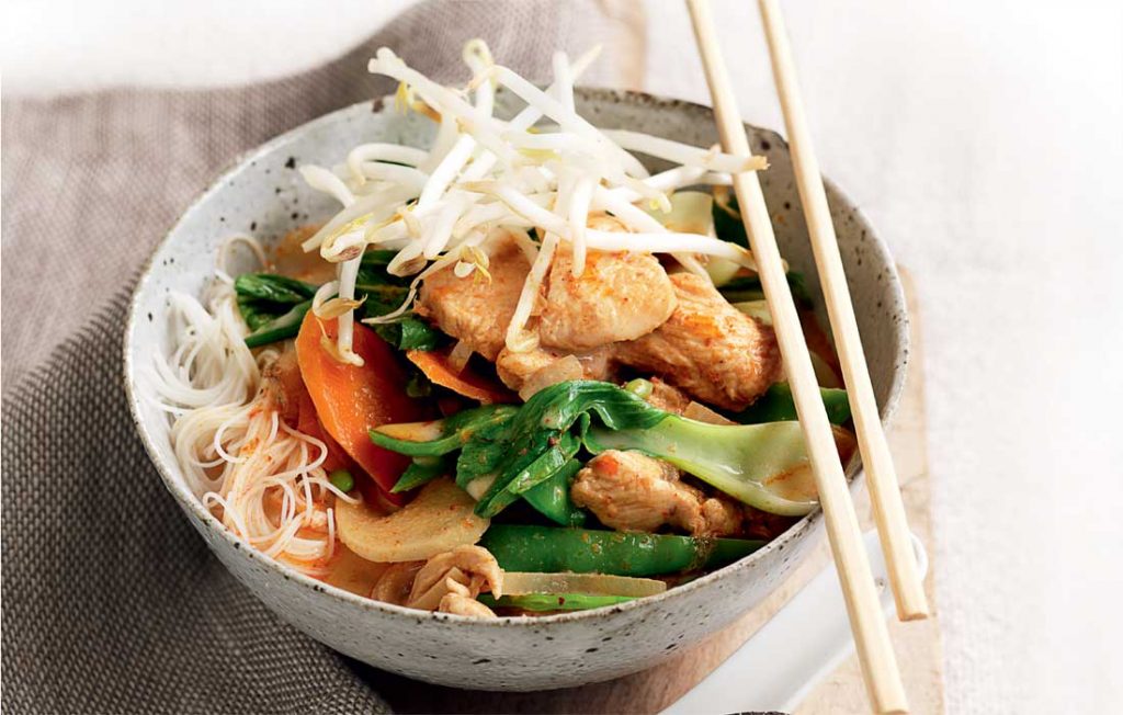 Chicken laksa Chicken-laksa