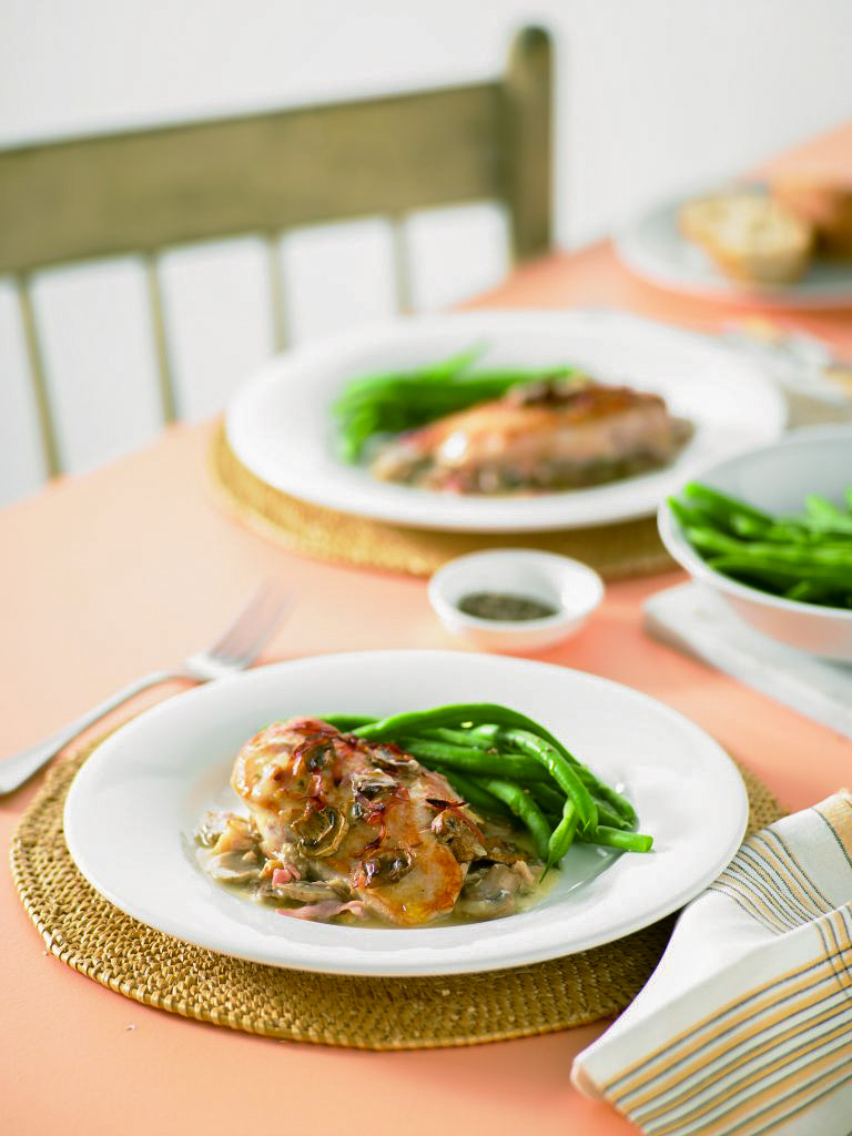 Creamy chicken and ham bake Creamy chicken and ham bake