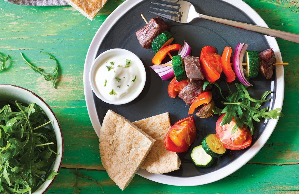 Lamb skewers