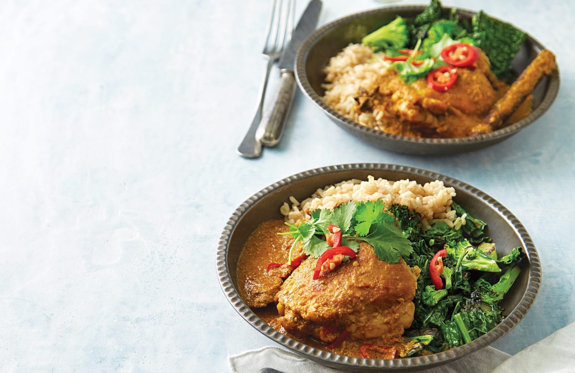 Fragrant chicken curry