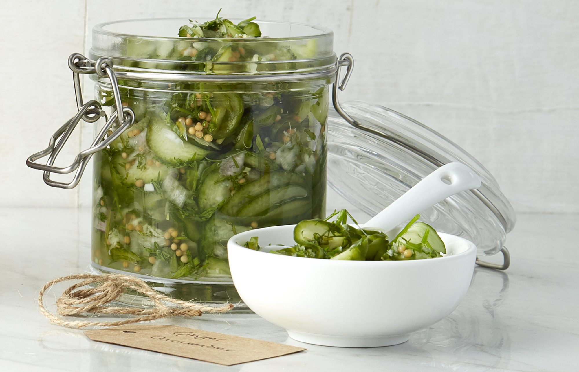 Ginger cucumber pickle