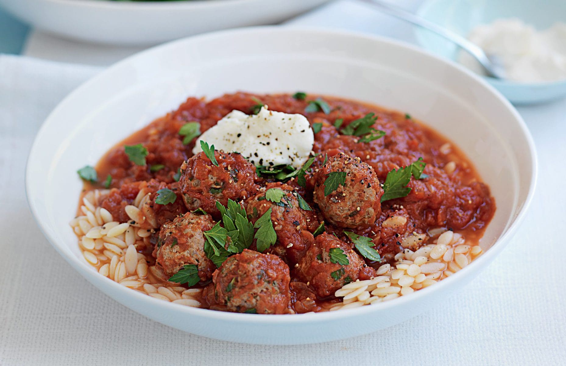 Greek-style meatballs