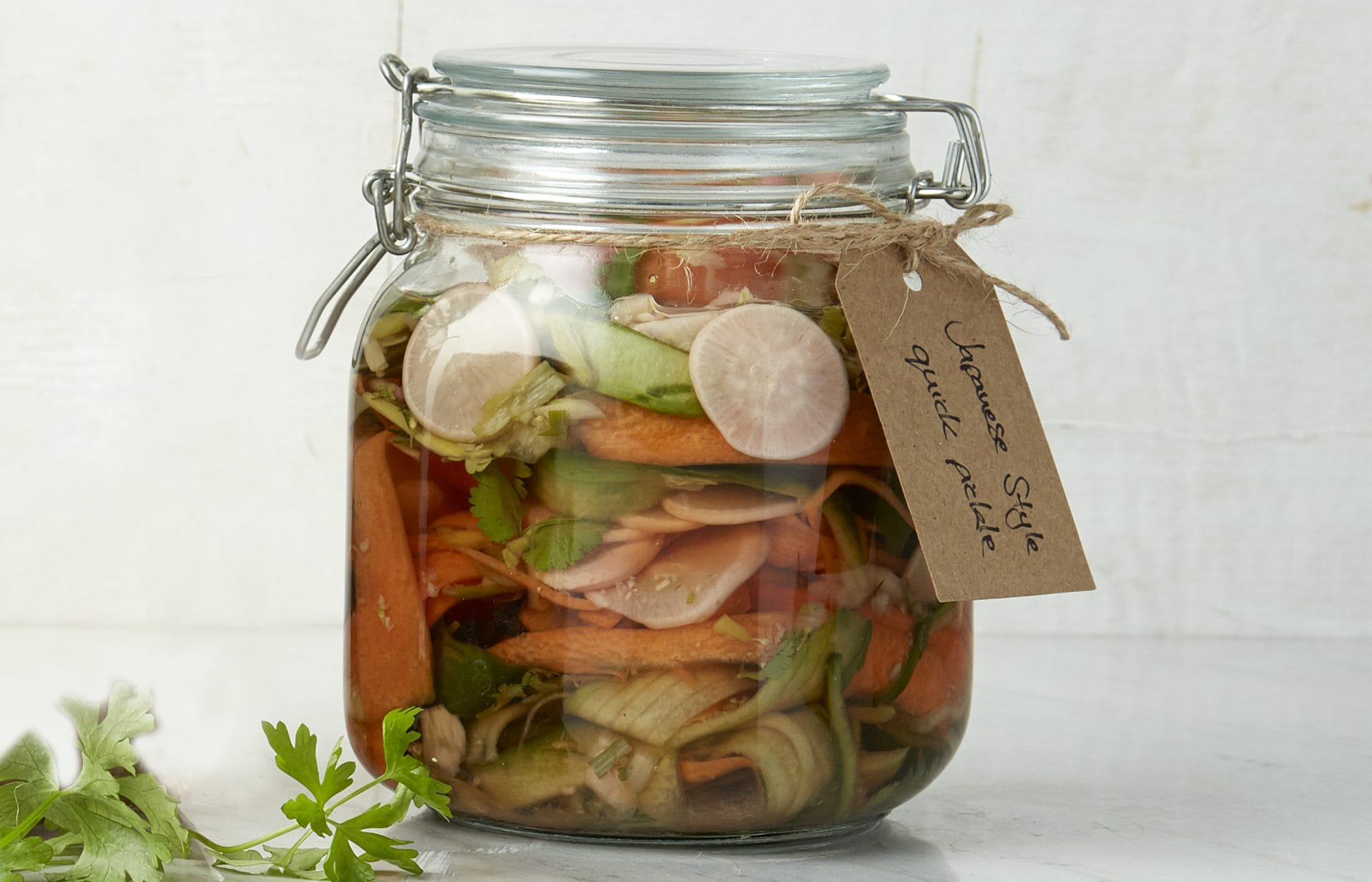 Japanese-style quick pickle