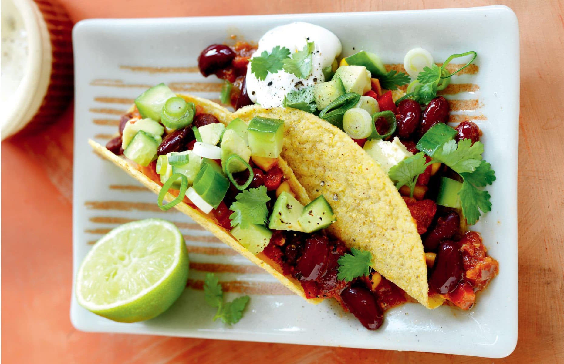 Kidney bean tacos