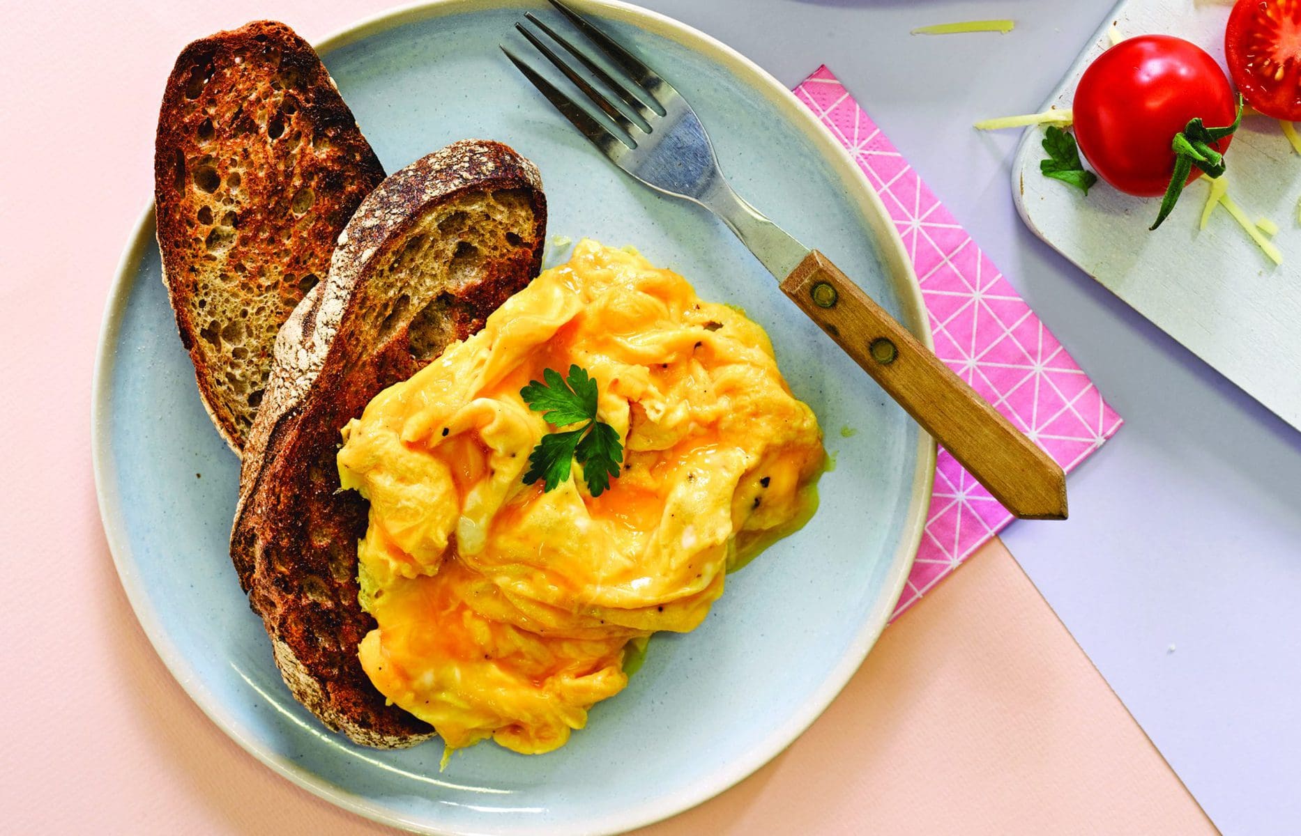 Kids scrambled eggs