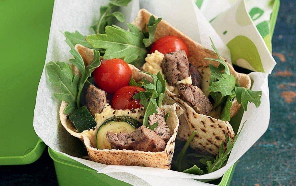 Lamb pita pocket Lamb pita pocket