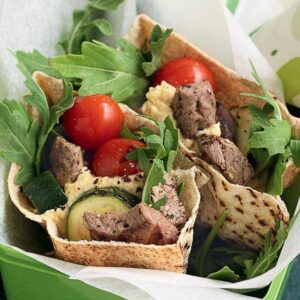 Lamb pita pocket