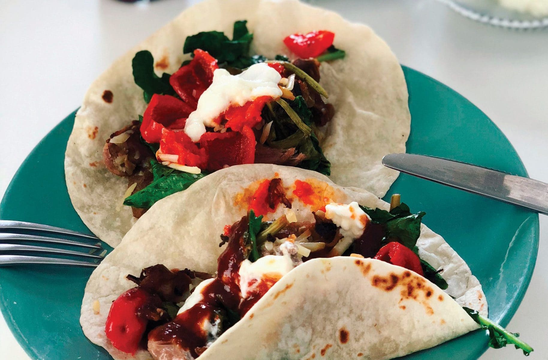 Lamb tacos