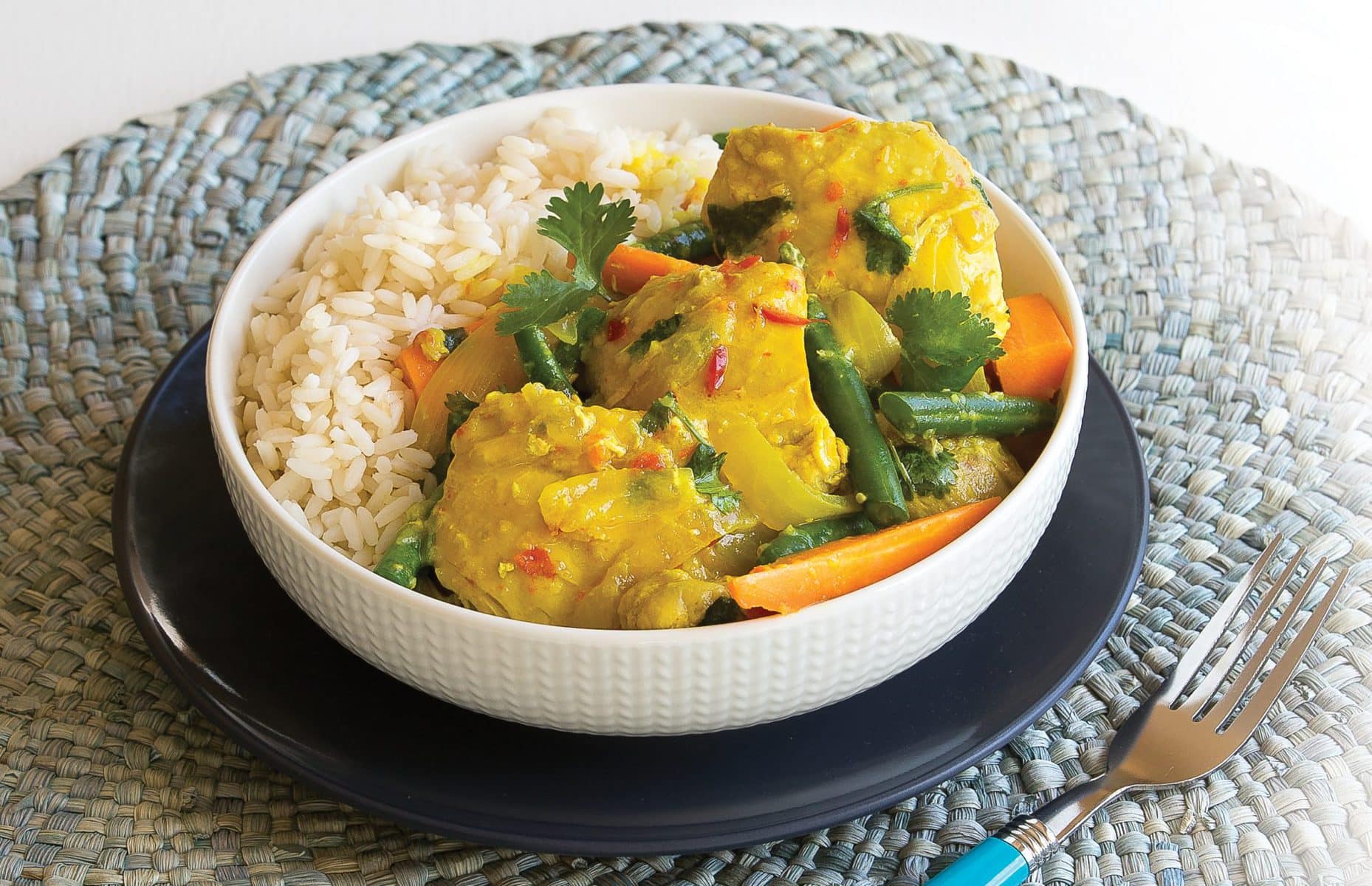 Malaysian chicken curry