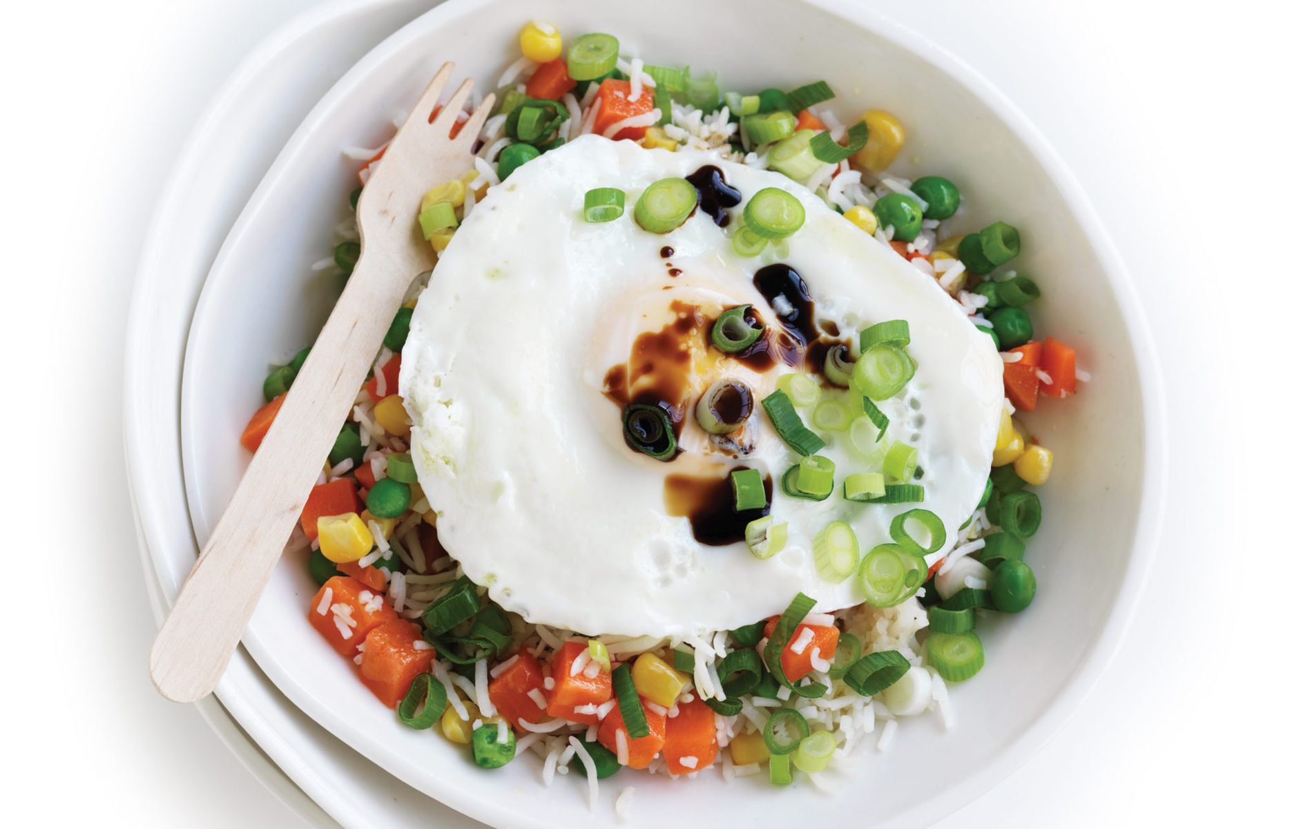 Microwave ‘fried rice’