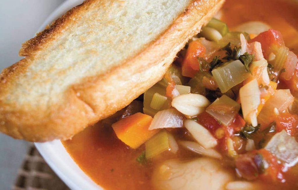Minestrone soup