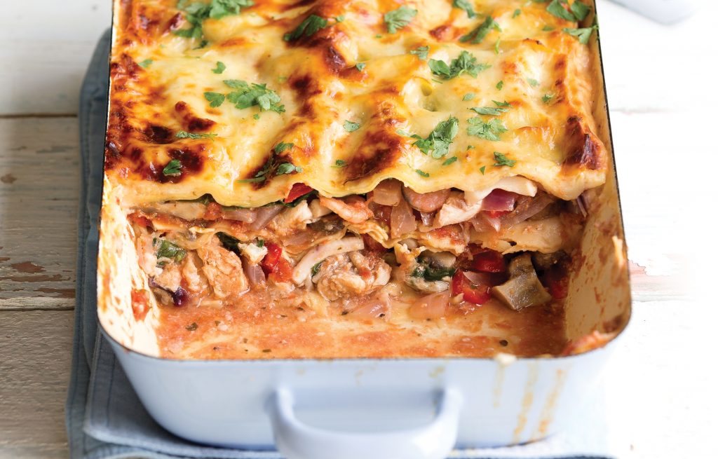 Mixed fish lasagne Mixed fish lasagne