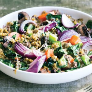 Moroccan mince bake