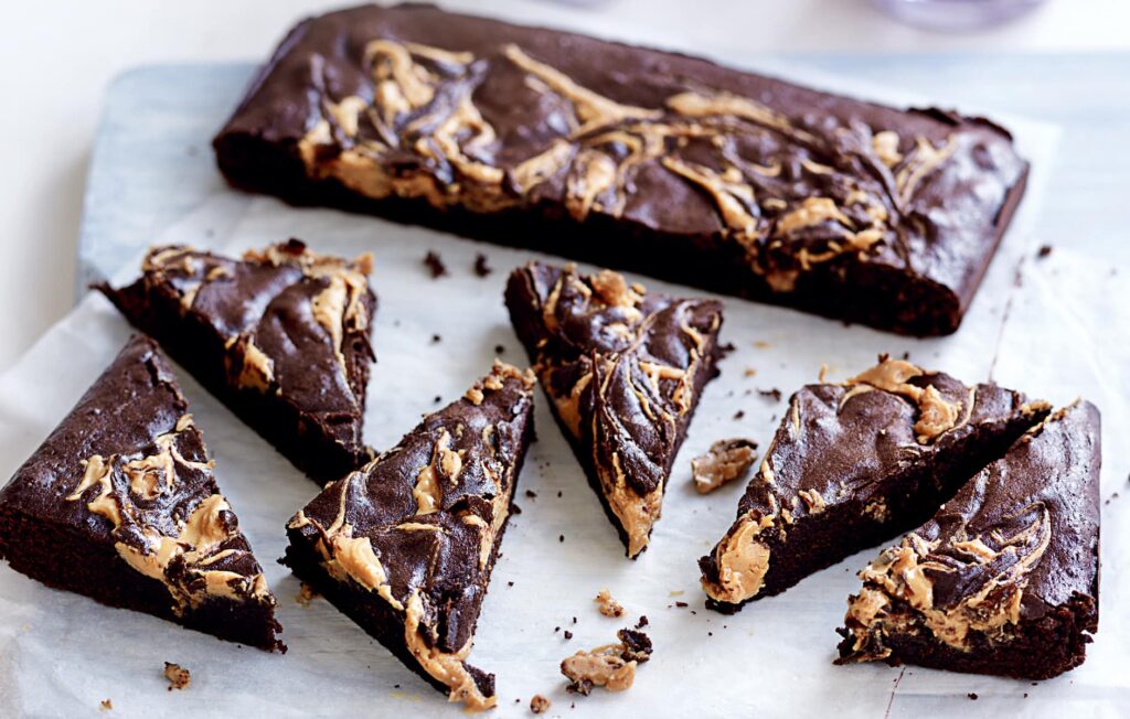 Peanut butter brownies Peanut butter brownies