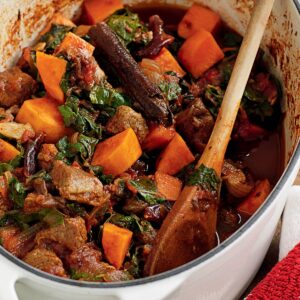 Persian spiced beef with dates and cinnamon