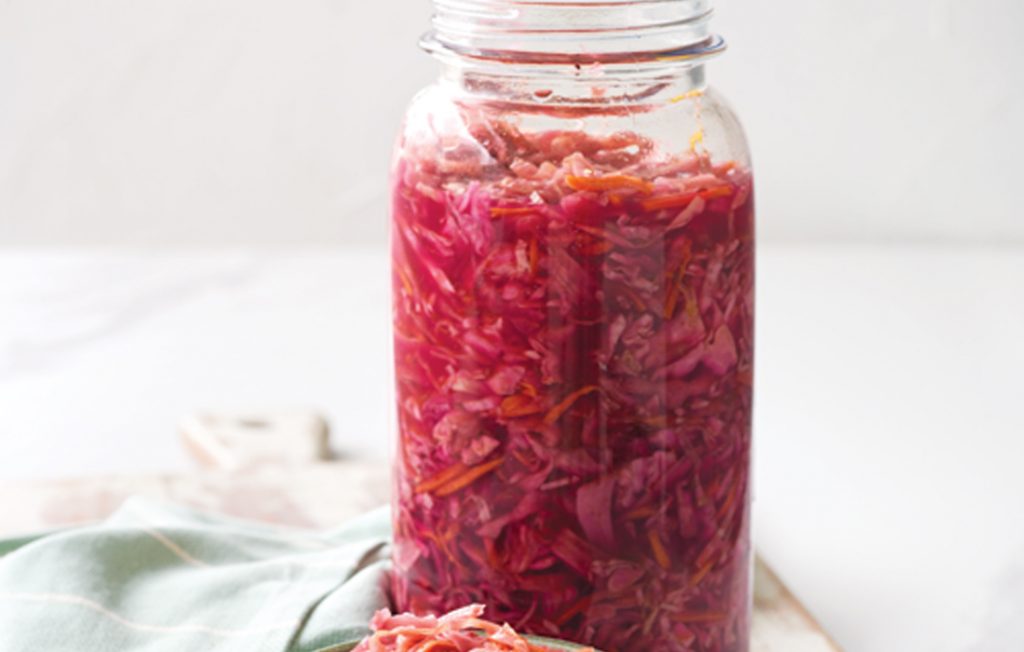 No-salt sauerkraut
