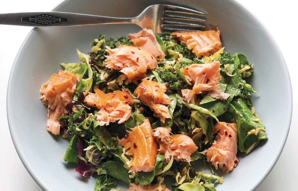 Sesame salmon slaw Sesame salmon slaw
