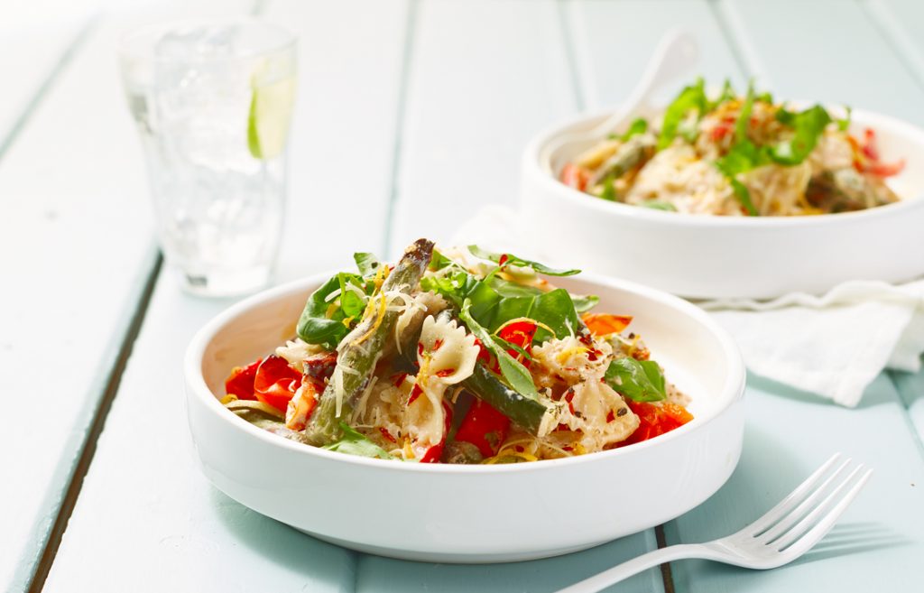 Summer roasted vege pasta