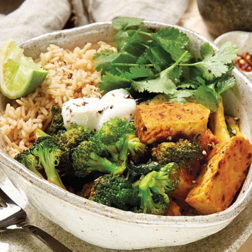 Tempeh tamarind curry