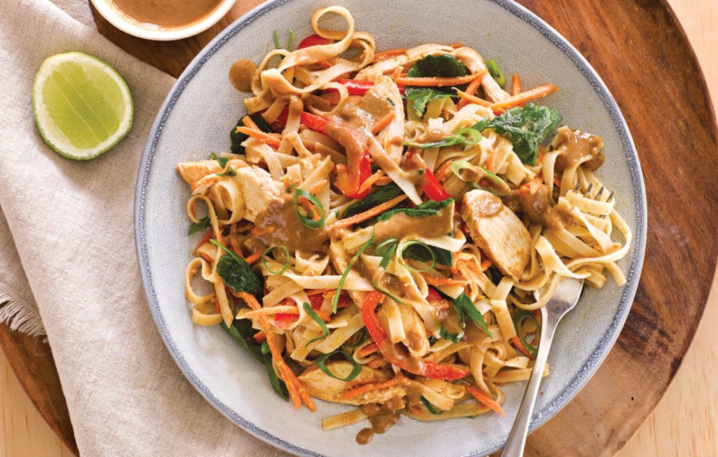 Thai noodle stir-fry