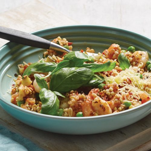 Weeknight meal plan: Buckwheat risotto, crumbed chicken, veg tacos, corn fritters