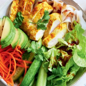 Turmeric chicken bowl