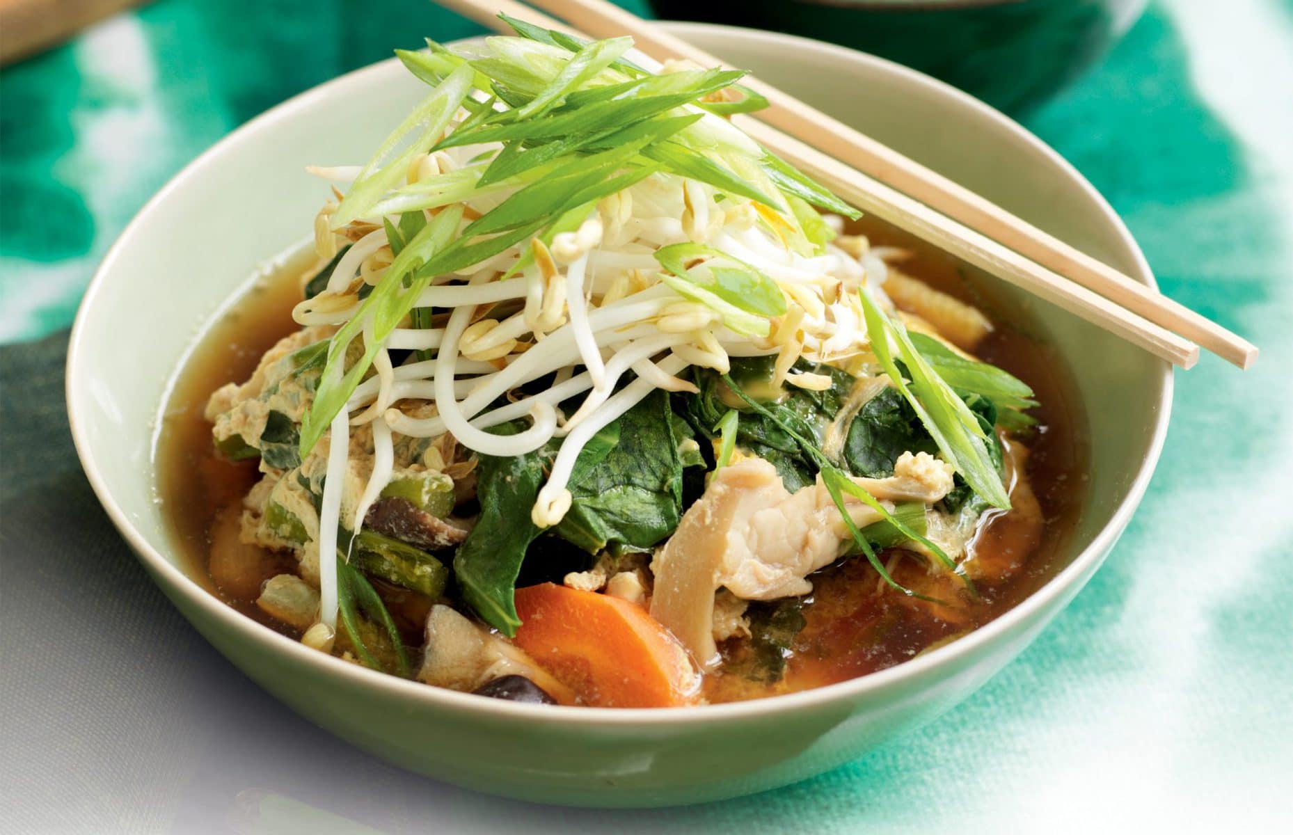 Vegetable donburi