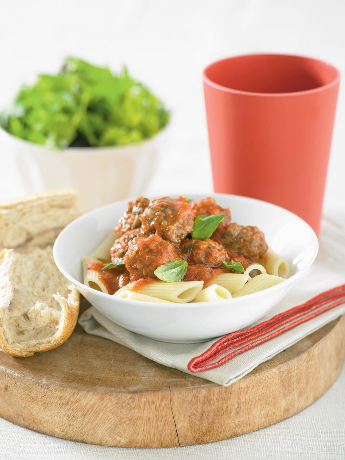 Italian meatballs in tomato sauce