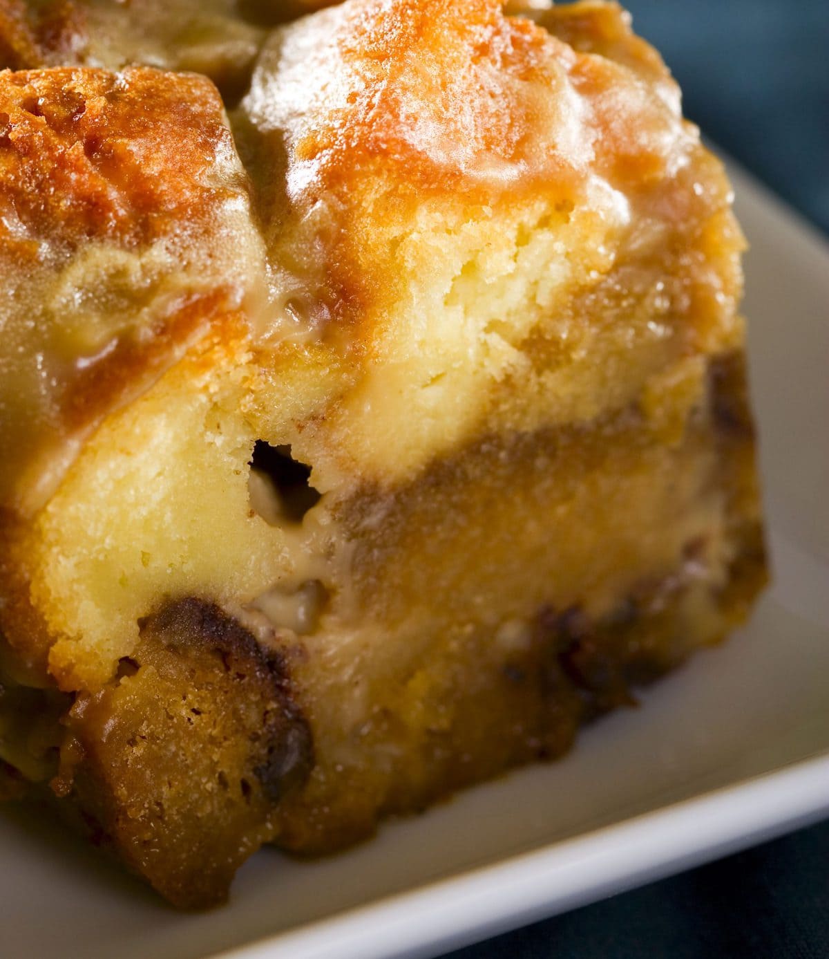 Apple bread pudding