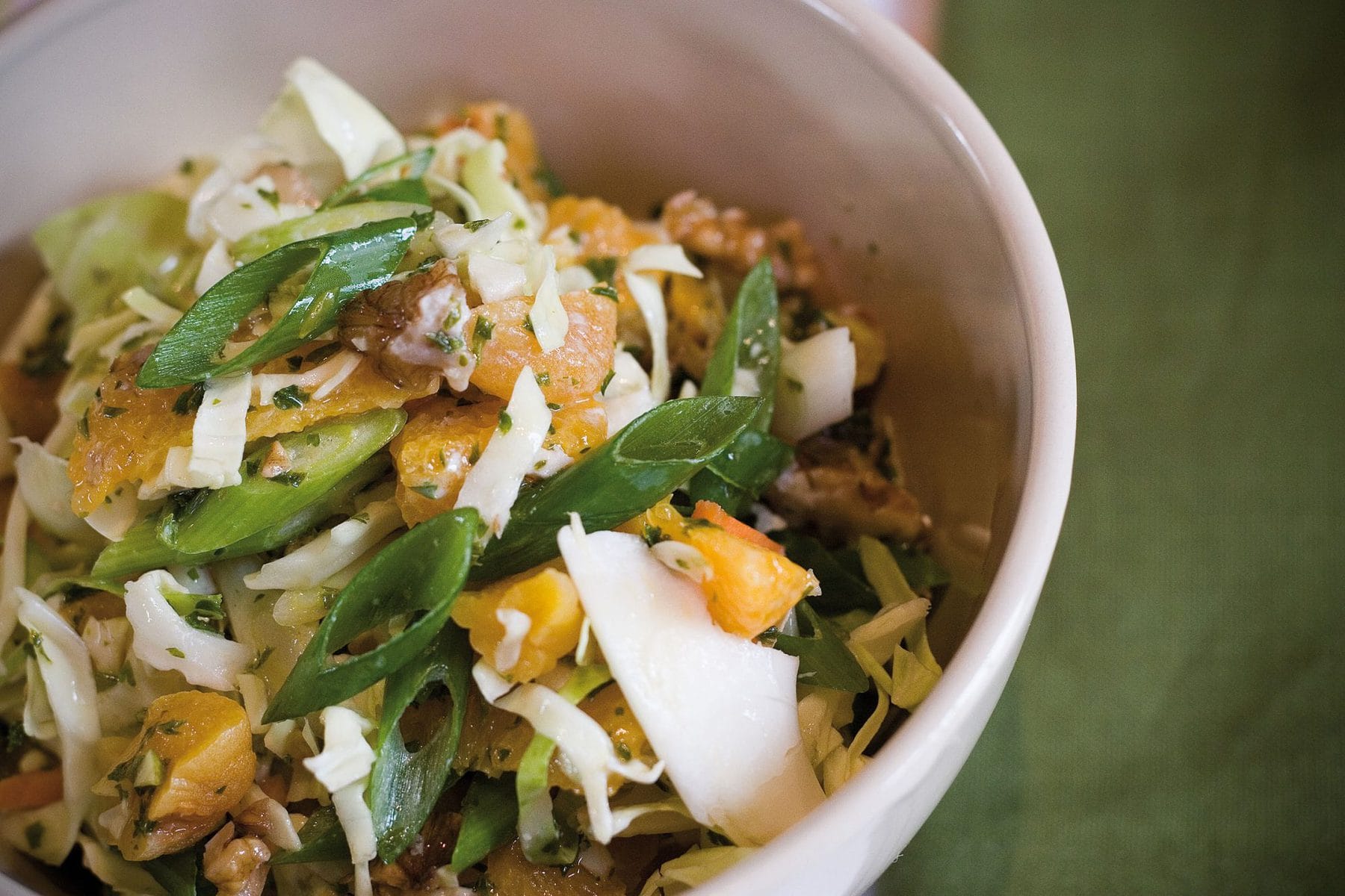 Apricot slaw