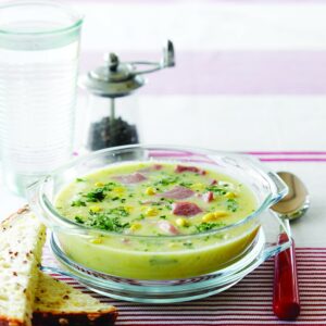 Bacon and corn chowder