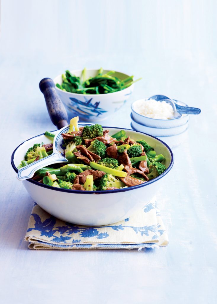Beef with broccoli and ginger Beef with broccoli and ginger