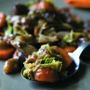 Beef and thyme casserole