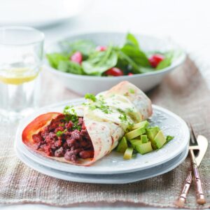 Beef enchiladas