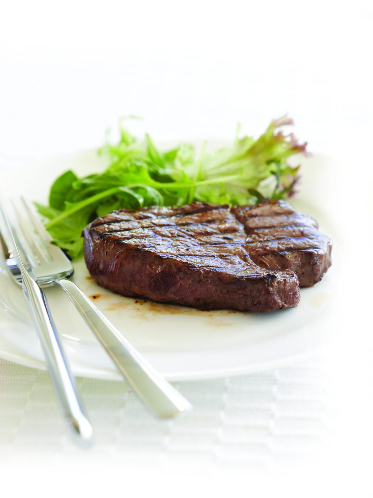 Beef steak with simple marinade