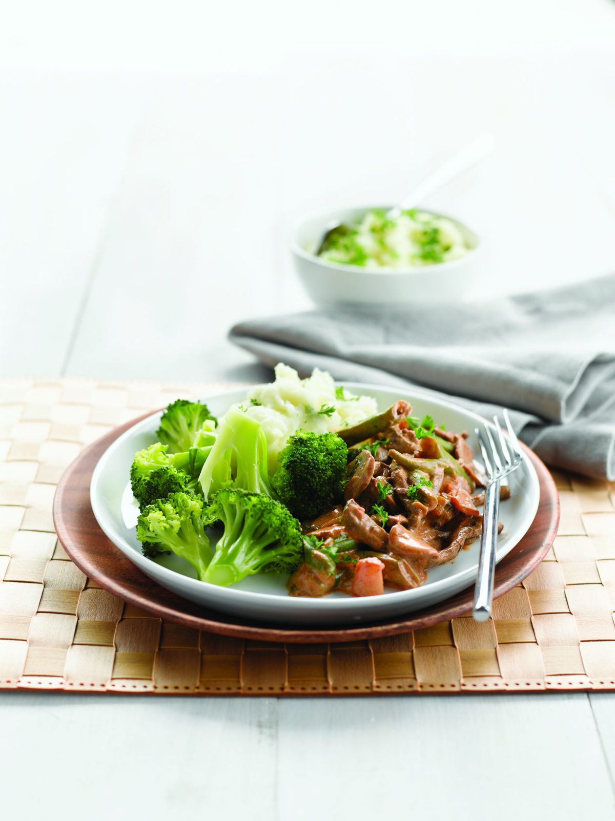 Beef stroganoff