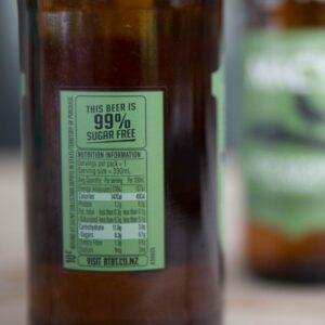 Nutrition labels for Kiwi beer