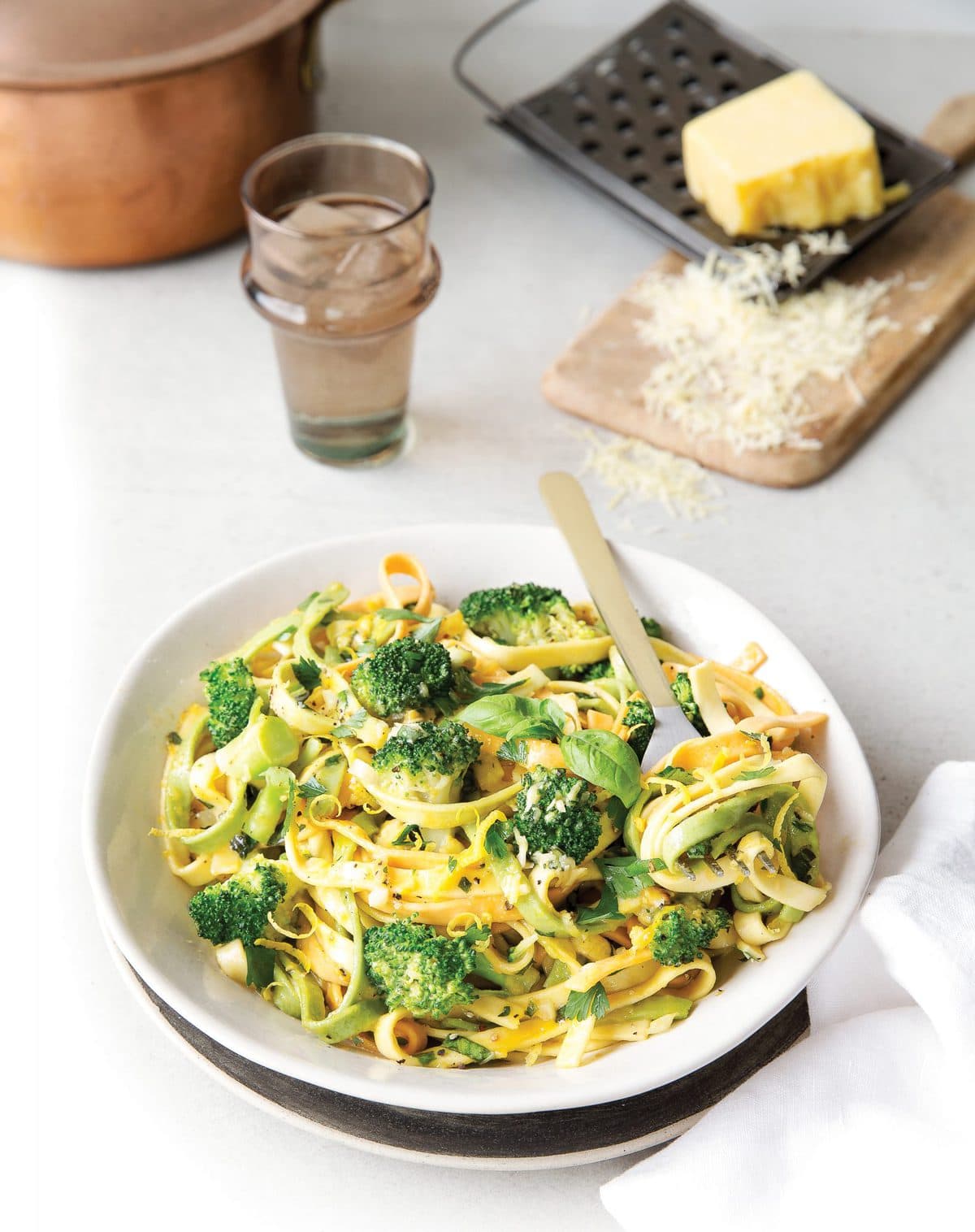 Broccoli carbonara