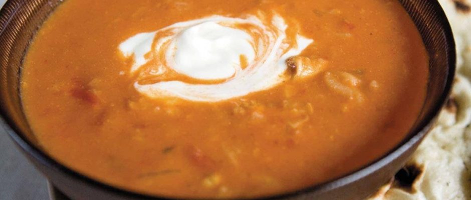 Butter chicken soup