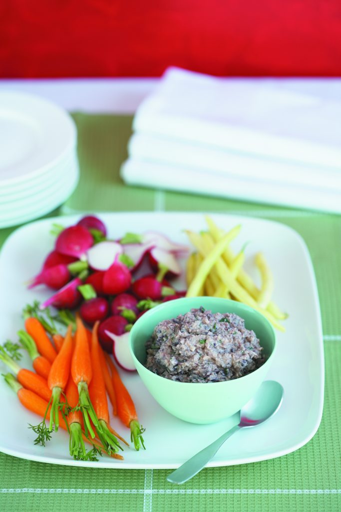 Cannellini bean and olive dip Cannellini bean and olive dip