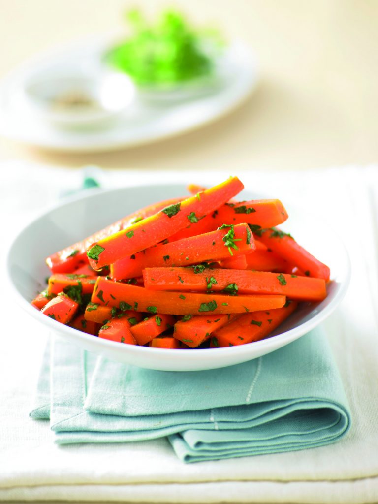 Carrots with honey, cumin and coriander Carrots with honey, cumin and coriander